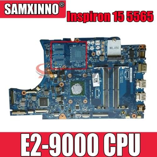 Original Laptop motherboard For DELL Inspiron 15 5565 5567 E2-9000 EM9000 0NHPJD CN-0NHPJD BAL23 LA-D804P Mainboard
