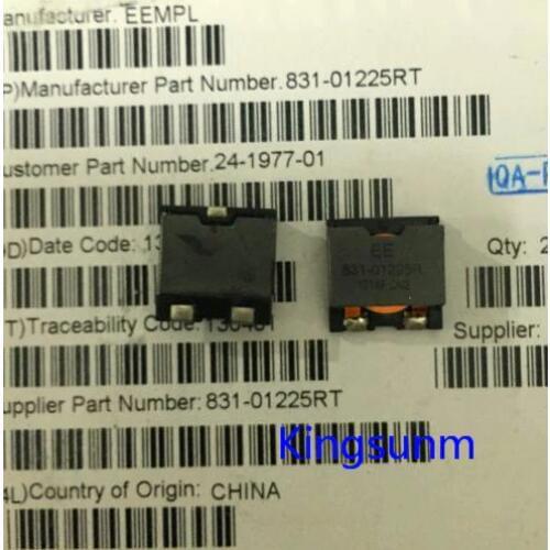 Free shipping 10pcs EE flat copper wire tripod large current 831-01225RT on behalf of CEP125NP-4R7 4.7UH 9.3A