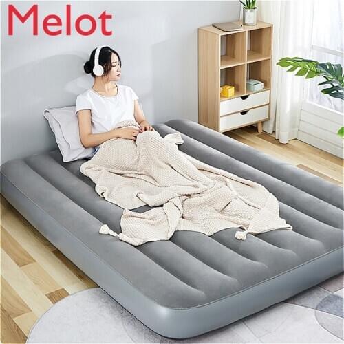 High-End Luxury Floatation Bed Single Household Double Airbed Cushion plus-Sized Air Cushion Thickened Outdoor Portable Airbed