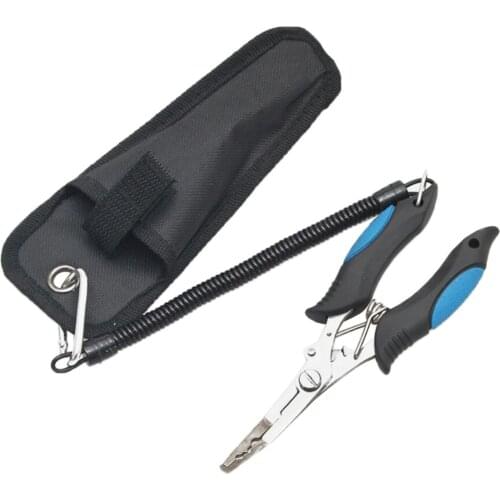 Fishing Pliers Resistant Saltwater Fish Hook For Cutting Braid Line - Multipurpose