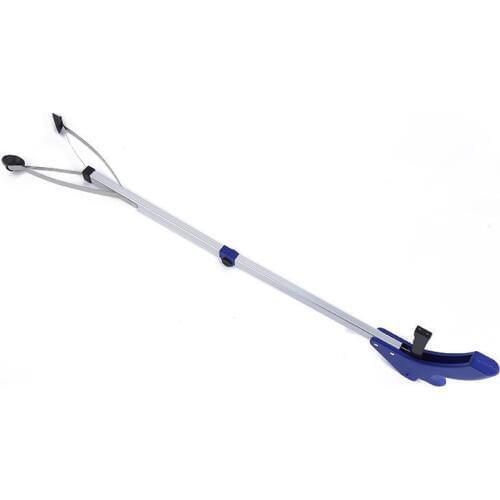 Aluminum alloy folding garden waste leaf clip portable pick - up clip environmental sanitation pick - up trash pick - up device