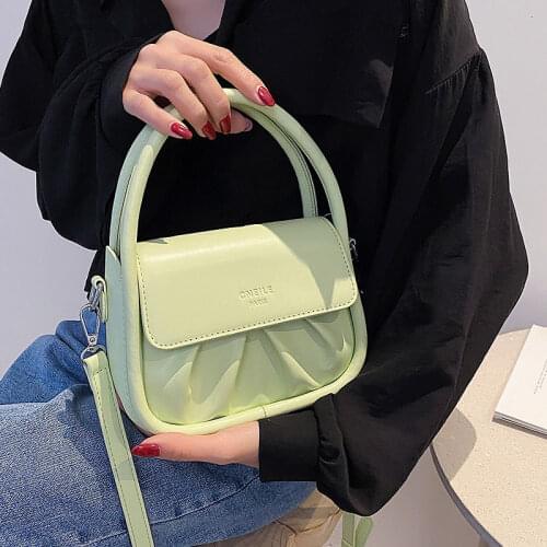 Shoulder Bag Female Designer Crossbody Bag Handbag Purse Women Bag Cloud Backpack Fashion 2021 New Trend PU Leather Solid Color