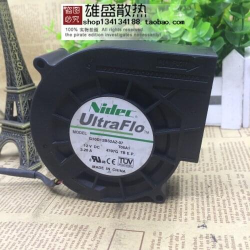 For Nidec 9733 G10D12BS2AZ-07 Large Air Volume Barbecue Grill Blower Turbine Cooling Fan