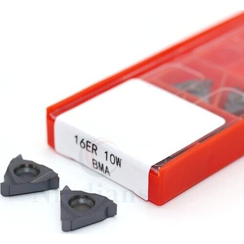 16ER 10W 11W 12W 14W 16W 18W 19W 24W BMA 100% Original external thread carbide insert CNC lathe Tool turning Lathe Tool