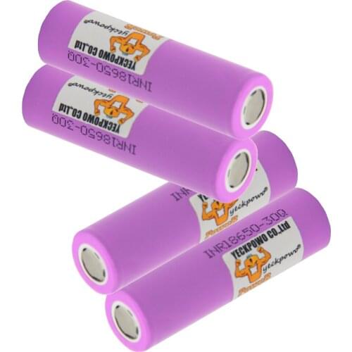 Russian Warehouse Fast Delivery INR18650 30Q battery lithium batteries li-ion 30A 10C 3000mah 3.7V / 18650 battery charger