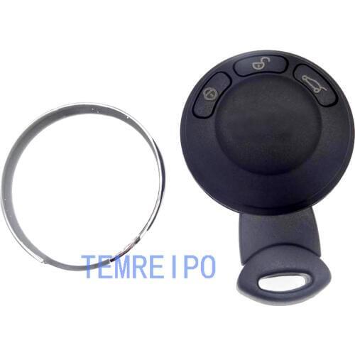 10pcs/lot 3 Buttons Replacement Smart Remote Key Shell Case For BMW Mini With Insert Blade Car Alarm Housing Fob Key Cover
