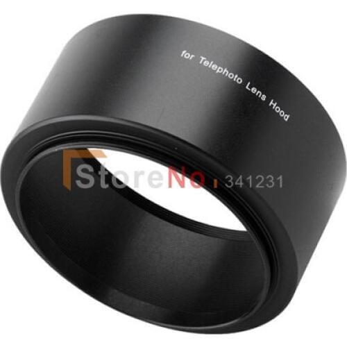 2PCS 49mm Tele Metal Lens Hood For DSLR Camera 49mm Lens Filter With Tracking Number