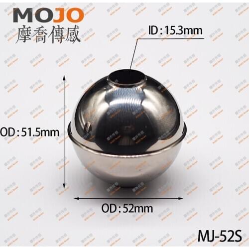 2020 MJ-52S Float liquid Ball 52*52bore diameter 15.5mm Magnetic ball