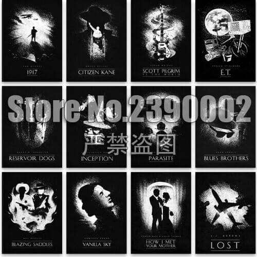 5d Diy Diamond Painting Cross Stitch Classic Movie Posters Embroidery Mosaic Hobbies Full Square Rhinestone Gifts Handmade Decor