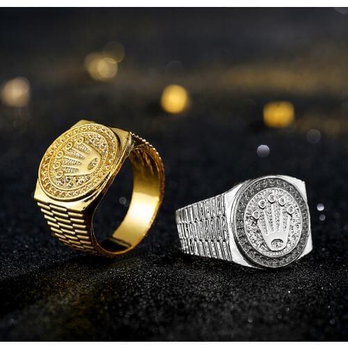 CHENGXUN Rings With Cubic Zirkonia For Women