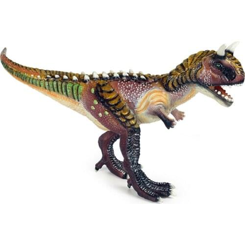 Simulation Super Carnotaurus Figure Soft PVC Abelisauridae Dinosaur Animal Collector Toys Cognition Educational Children Gifts