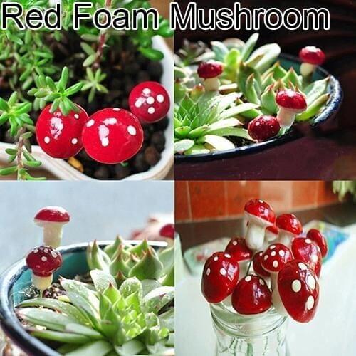 5Pcs Miniature Ornament Fairy Plant Garden Dollhouse Moss Landscape DIY Decor