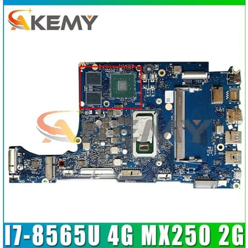 NB8513 Mainboard For ACER Aspire 5 A514 A514-52 A514-52G Laptop Motherboard With I7-8565U CPU 4G-RAM MX250 2G-GPU 100% Full Test