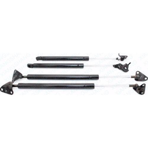 For LX450 & Land Cruiser Auto Front Hood & Rear Liftgate Gas Spring Struts Lift Supports Damper Shock Strut Arm Charded