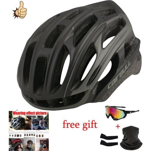 Professional Road Mountain Bike Helmet DH MTB All-terrain Bicycle Helmet With Tail Light Riding Cycling Helmet casco bicicleta