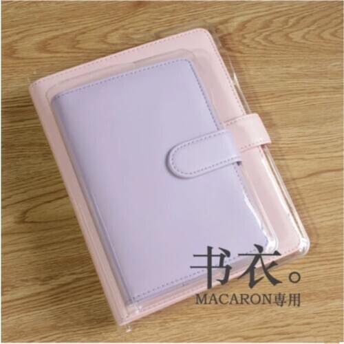 A6 Handbook Cover PVC Transparent Protective Film for Notebooks Notebook Case Can Be Customized Travelers Notebook Accessories