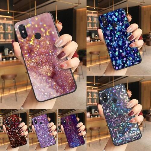 Babaite Luxury Fashion Glitter Shining Phone Case Phone Case For Redmi note 8 8Pro 8T 6pro Redmi 8 7A 6A Xiaomi mi 8 9