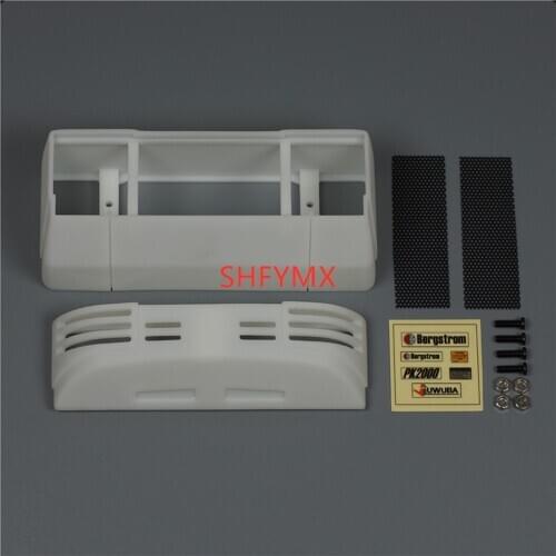 Toys 1/14 Rc Tamiya Trailer Container Refrigerator Semi-trailer Container Refrigerator Air Conditioner Model