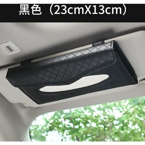1 Pcs Car Tissue Box Towel Sets Car Sun Visor Tissue Box Holder Auto Interior Storage Decoration for BMW Car Accessories