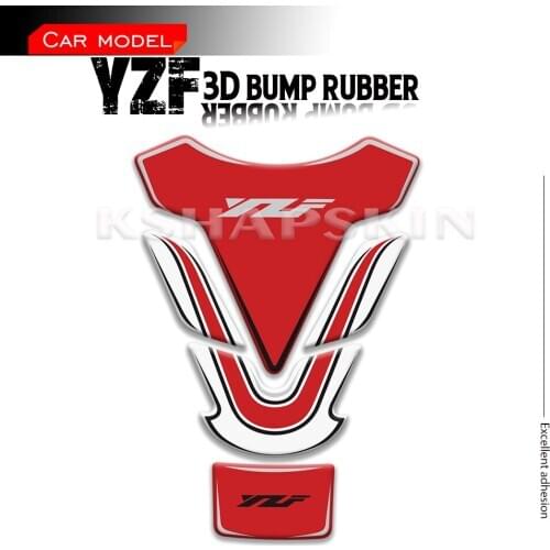 Motorcycle 3D fuel tank pad stickers protective cover tank pad logo sticker for Yamaha YZF R1 r3 R6 R1M R15