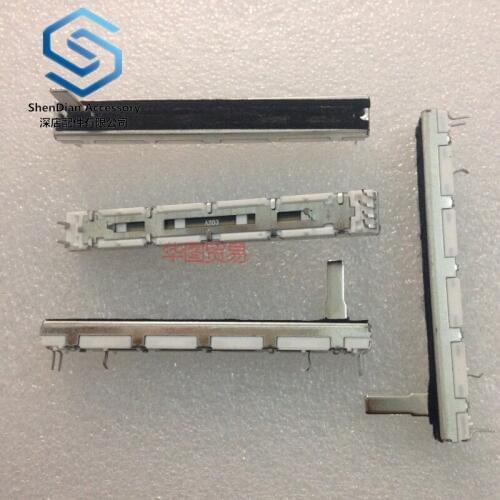 5pcs 100% new MG124CX mixer push double potentiometer A20k handle length 15mm 6-pin 75mm