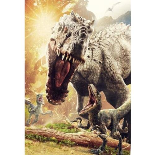 Full Square/Round Drill 5D DIY Diamond Painting "Animal dinosaurs" 3D Embroidery Cross Stitch 5D Rhinestone Home Decor Gift