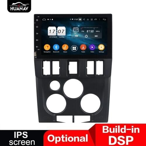 DSP Android 9 GPS Navigation Car DVD player for Renault Dacia Logan L90 2005+ auto radio auto stereo player head uint multimedia