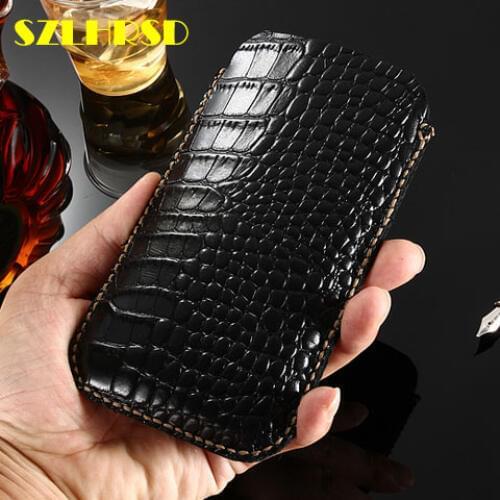 Genuine Leather For Nokia 2 V 8.1 7.1 5.1 2.1 3.1 6.1 Plus X5 X6 X7 Phone bags Case Flip cover slim pouch stitch sleeve