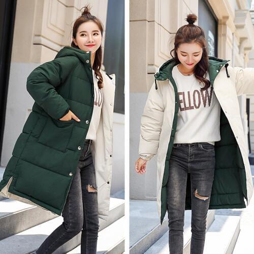 Cheap wholesale 2018 new winter Hot selling womens fashion casual warm jacket female bisic coats L207