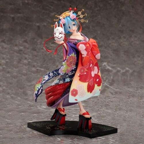 Re Life in a Different World from Zero Anime Figure Rem Oirandouchuu PVC Action Figure Stand Toy Collection Doll Gift