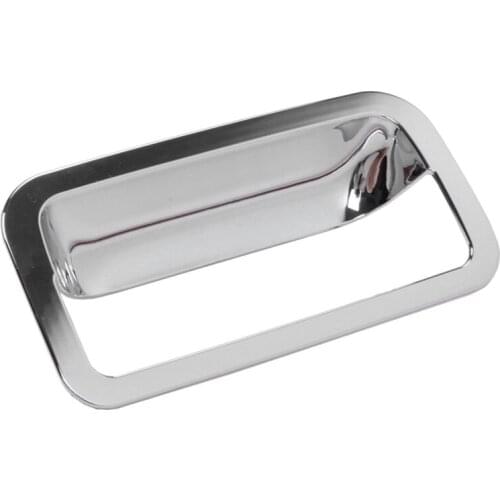 Chrome Car Styling Rear Trunk Handle Bowl Insert Frame Panel Overlay 2011 2012 for Amarok Accessories