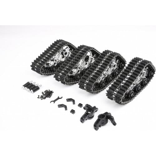 Snowmobile Tires Conversion Kit For 1/5 Scale Losi 5ive-T ROVAN LT KM X2 RC CAR Update PARTS