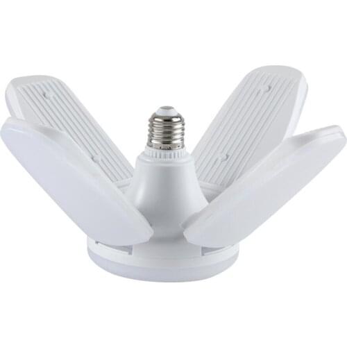 AC85-265V E27 60W L-ED Lamp Deformable Folding Garage Workshop 246L-EDs Ceiling Light Drop shipping