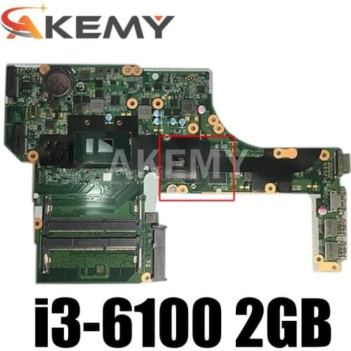 New for hp 450 G3 470 G3 motherboard 827024-001 827024-601 827024-501 DA0X63MB6H1 i3-6100 2GB working well