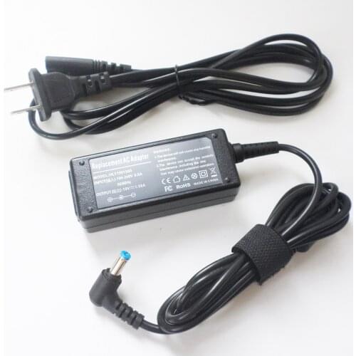 New 30W AC Charger Adapter For Dell C830M C842M AD6513 D28MD 0D28MD Y200J Mini Netbook Power Supply Cord Mini Charger 19V 1.58A