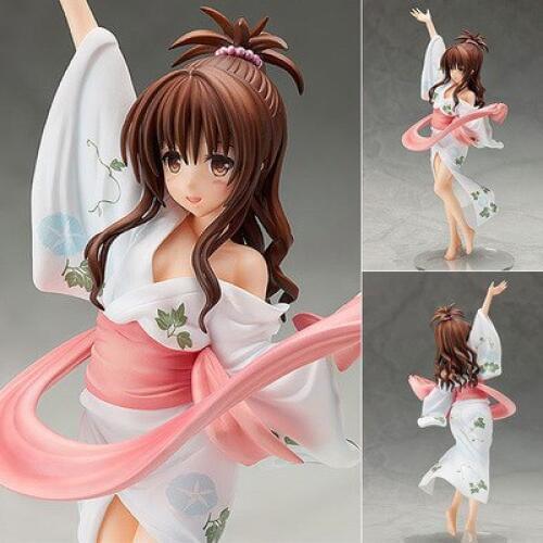 NEW hot 22cm To LOVE Yuuki Mikan bathrobe action figure collection toys Christmas gift