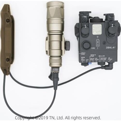 New SoTac night vision IR PEQ15 dbal a2 laser battery box dual control mouse tail switch