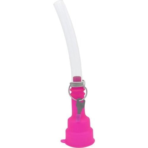 Beer Chug Cans Beer Snorkel Straw Beer Bong Funnel Game Bar Games Tools Beer Beer Slammer Snorkel Drinking O5F2