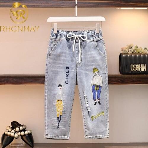 Женские джинсы с вышивкой RHCNMAY China At AliExpress