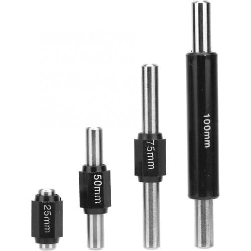 25mm 50mm 75mm 100mm Stainless Steel Outside Micrometer Standard Caliper Calibration Block Rod Bar