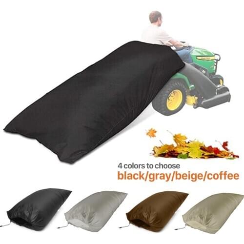 210D Oxford cloth Lawn Tractor Riding Mower Leaf Storage Bag Garbage Cleaning Bag Leaf Cleaning Garden Storage Pouch Waste Dispo