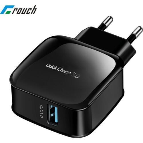 USB Charger Quick Charge 3.0 Fast Mobile Phone 18W Portable Wall Charger Adapter for iphone Samsung J3 J5 J7 2016 Huawei xiaomi