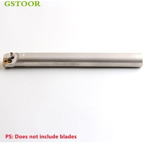 1PC S16Q-MTFNR16 Turning Tools Lathe Cutter Cutting Spring Steel Carbide Inserts Arbor For TNMG160404 TNMG160408 TNMG160412