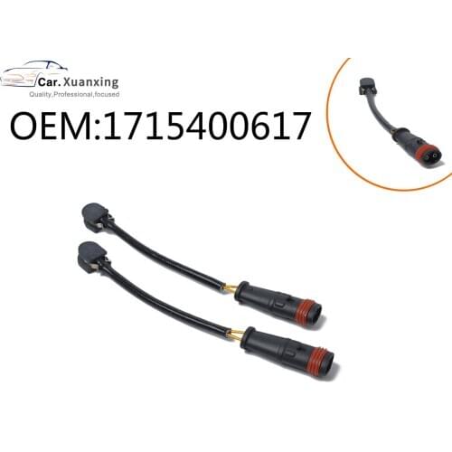 1715400617 2PCS Brake Pad Sensor Front Rear Premium For Mercedes-Benz