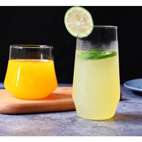 2Pcs Drinking Glass Heavy Base Shots Glass Chineses Style Drinking Tool Bar And Party Glass For Drinks