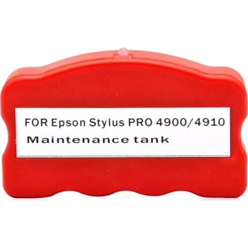 2020 NEW T6190 maintenance tank 4900 chip resetter for Epson 4900 4910 waste tank chip resetter T6190 T6191