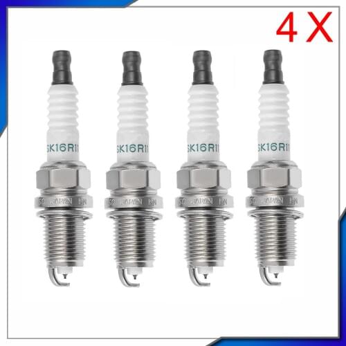 4PCS/LOT Iridium Spark Plugs SK16R11 90919-01240 FOR TOYOTA 90919 01240 SK16R-11