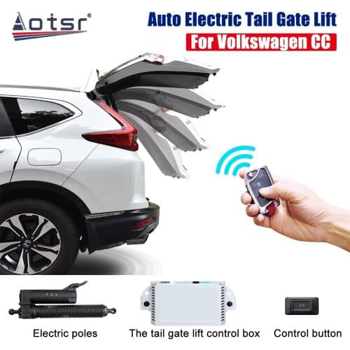 Car Accessories ElectricTail Gate Lift For Volkswagen CC 2013-2018 Car One Foot Activated Trunk Boot Auto Kick Sensor Rear Door