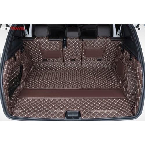 Car Styling For Audi Q5 Q5L 2019 Car Boot Mat Rear Trunk Liner Cargo Floor Carpet Tray Protector Accessories Dog Pet Covers