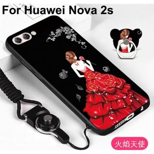 Phone Cases For Huawei Nova 2s HWI-AL00 Cases soft Silicone Cover bag funda For Huawei Nova 2 s nova2s bag phone cases shell